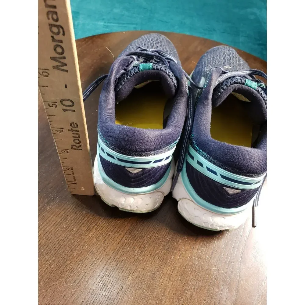Brooks Ghost 11 Shoes Size 8.5 Womens Blue Running Gym Marathon 1202771d493
